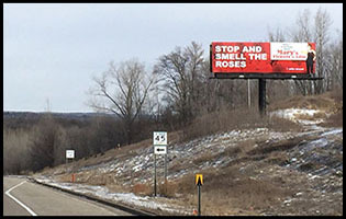 Supreme Outdoor billboard on Highway 169 Shakopee